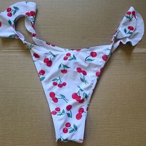 Cherry Print K One Piece Swimsuit